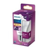 Philips led lamp E27 60W 806LM peer mat + sensor - thumbnail