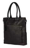 Burkely Antique Avery Shopper 13.3"-Black - thumbnail