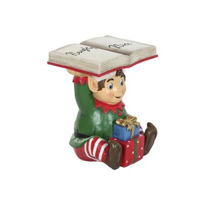 Kerstversiering Home ESPRIT Multicolour Elf 38 X 28 X 47 CM