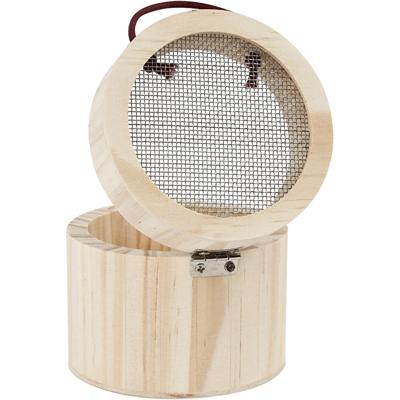 Creativ Company Ronde houten insectenkooi