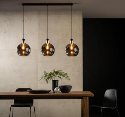 Lucide JULIUS - Hanglamp - 3xE27 - Fumé Lucide JULIUS - Hanglamp - 3xE27 - Fumé
