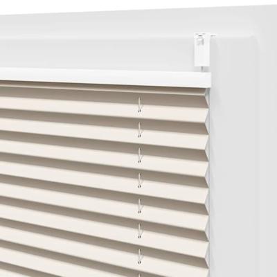 VidaXL Plissé rolgordijn 80x100cm creme