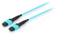 Equip MTP/MTP 50/125Î¼m 20m 20m MTP MTP Cyaan Glasvezel kabel - thumbnail