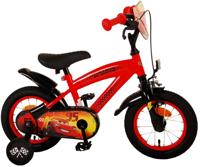 Disney cars kinderfiets - jongens - 12 inch - rood - thumbnail
