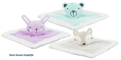 TRIXIE JUNIOR KNUFFELDOEKJE PLUCHE ASSORTI