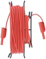 Metrel A 1640 Veiligheidsmeetsnoer Bananenstekker 4 mm Bananenstekker 4 mm 20 m Rood 1 stuk(s) - thumbnail
