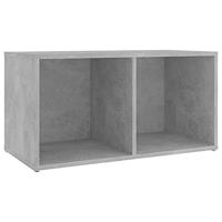 VidaXL Tv-meubel 72x35x36,5 cm bewerkt hout betongrijs - thumbnail