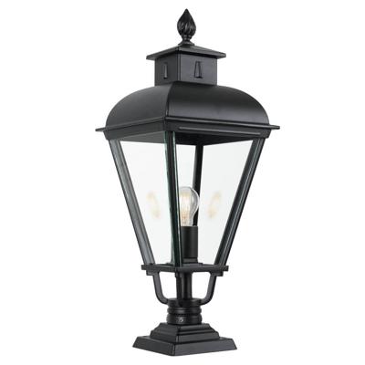 KS Verlichting Oudhollandse sokkellampVondel 66cm - zwart - 5782