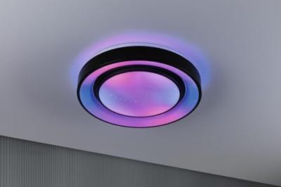 Paulmann 70544 Rainbow LED-plafondlamp LED LED 11.00 W Zwart, Wit