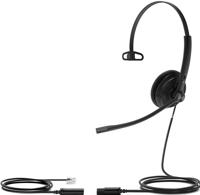 Yealink Headset YHS34 Lite Mono - één oorhoofdtelefoon - met RJ aansluitkabel - thumbnail