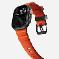 Nomad Rocky Point Band Apple Watch 42mm / 44mm / 45mm / 49mm Magma Connector Black - thumbnail