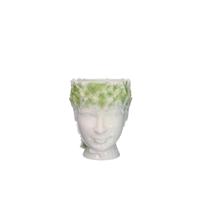 Bloempot Lady nature 14x12xH14,5cm groen - thumbnail