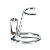 Omega scheerkwaststandaard chrome met scheermeshouder - thumbnail