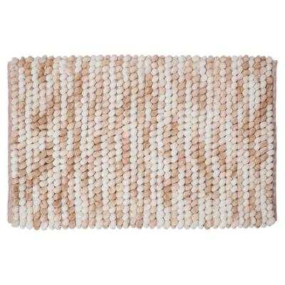 Badmat Sealskin Vintage 50x80 cm Polyester Zand Badmat Sealskin Vintage 50x80 cm Polyester Zand