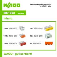 WAGO 887-953 Assortiment verbindingsklemmen Flexibel: - Massief: 0.50-2.50 mm² 1 set(s) - thumbnail