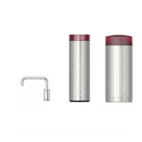 Quooker Nordic Square Kokendwaterkraan (Single Tap) Set - Kokend Water - Chroom - met PRO3 Reservoir & CUBE - Direct Gekoeld Bruisend Water - thumbnail
