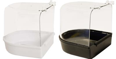 Vogelbad groot model wit