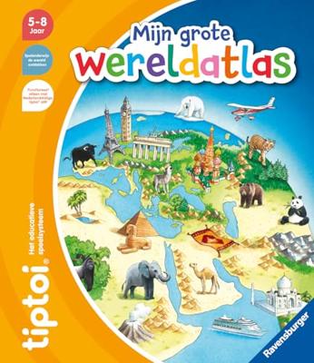 Ravensburger Tiptoi uitbreiding De wereldatlas - thumbnail