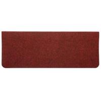 VidaXL Trapmatten zelfklevend 15 st 65x24,5x3,5 cm rood - thumbnail
