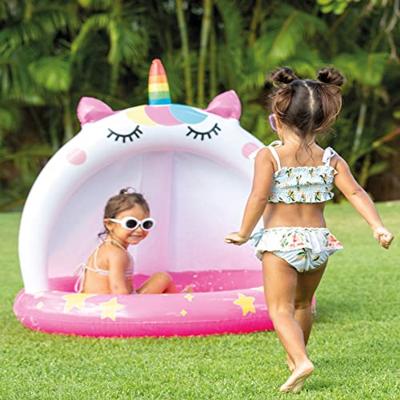 Intex 58438np wet set collection caticorn babyzwembad 102x102 cm - thumbnail