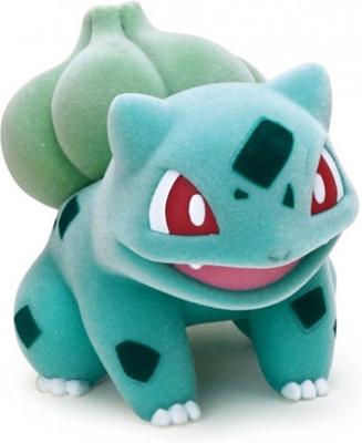 Pokemon Deluxe Flocked Doll Figure - Bulbasaur