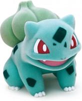 Pokemon Deluxe Flocked Doll Figure - Bulbasaur - thumbnail