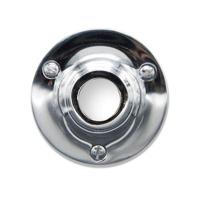 De Oude Deurklink Rozet - Rond nikkel - thumbnail