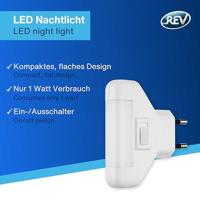 REV 00337171 00337171 Nachtlamp LED Koudwit Wit - thumbnail