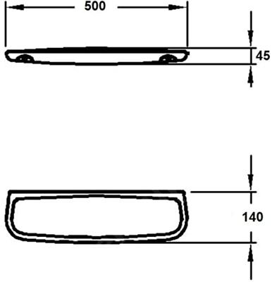 Geberit RENOVA Planchet 299250000