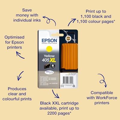 Epson 405XL geel - thumbnail