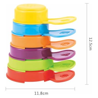 Stapelbekers met Handvat, 6dlg. Stapelbekers met Handvat, 6dlg.