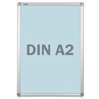 Franken BS0703 Wissellijst Papierformaat: DIN A2 (b x h x d) 45 x 62.4 x 1.2 cm Zilver - thumbnail