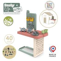 Smoby Life - Doe-het-zelf workshop aangepast voor Smoby-huisjes - Gemaakt in Frankrijk - Gerecyclede materialen - 39 accessoires - Geschikt voor kinderen vanaf 2 jaar - thumbnail