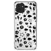 Extreme Case Samsung Galaxy A03 Silver Punk - thumbnail