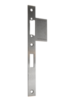 ASSA ABLOY N6502 Sluitplaat | RVS 24x270x3mm rechthoekig | geschikt voor E-opener profix2DM| DR 1+2+3+4 - 10049734 - thumbnail
