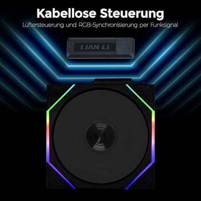Lian Li UNI FAN TL Wireless 120mm Black Lian Li UNI FAN TL Wireless 120mm Black