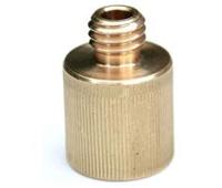 Rycote Brass 3/8inch M to 5/8 inch F screw adaptor - thumbnail