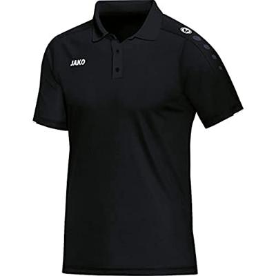 JAKO 6350K Polo Classico Kids - Zwart - 140