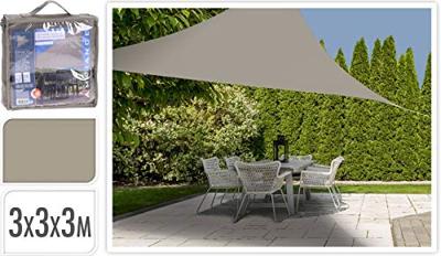 Schaduwdoek 3x3x3m zand Schaduwdoek 3x3x3m zand