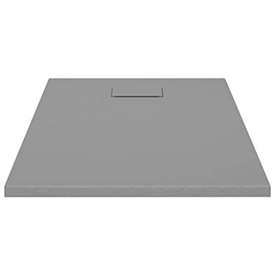 VidaXL Douchebak 100x70 cm smc grijs