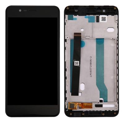 LCD-scherm en Digitizer met Frame voor Asus ZenFone 3 Max / ZC520TL / X008D(Black)