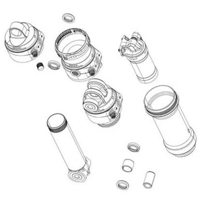 ROCKSHOX geleidebus guide bushing rs 8 x 51,95mm