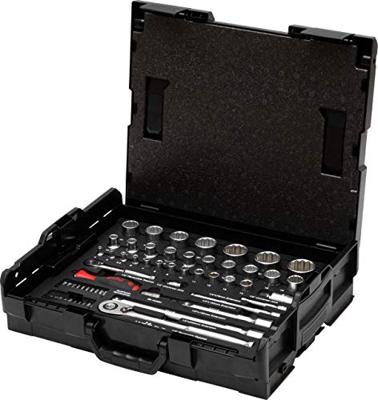 Wiha Dopsleutel- en bitset 1/4" en 1/2" | 60-delig | Incl. L-Boxx - 44685 Wiha Dopsleutel- en bitset 1/4" en 1/2" | 60-delig | Incl. L-Boxx - 44685