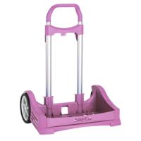 Rugzaktrolley Safta Roze 40 x 85 x 28 cm - thumbnail