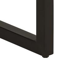 Eettafel 110x50x76 cm massief mangohout - thumbnail