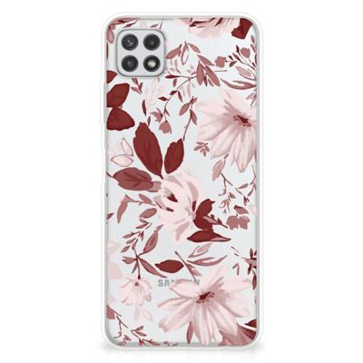 Smartphone hoesje Samsung Galaxy A22 5G Watercolor Flowers