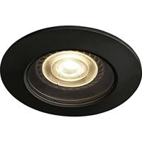SLV VARU 1001930 Buitenlamp (inbouw) LED vast ingebouwd C (A - G) Zwart - thumbnail