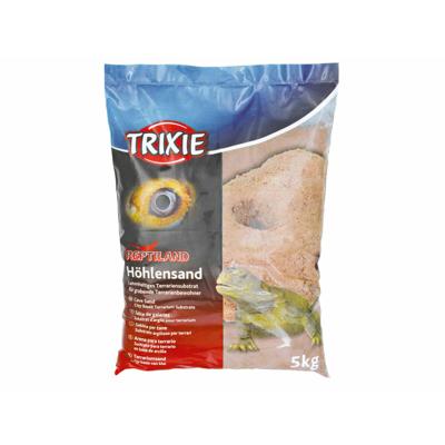 TRIXIE REPTILAND GROTTENZAND VOOR TERRARIA DONKERROOD 4X5 KG