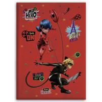 Miraculous Polar Fleece plaid rood 100 x 140 cm - thumbnail