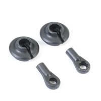 FTX - Ramraider Shock Cups & Ends (2Pc) (FTX10219) - thumbnail